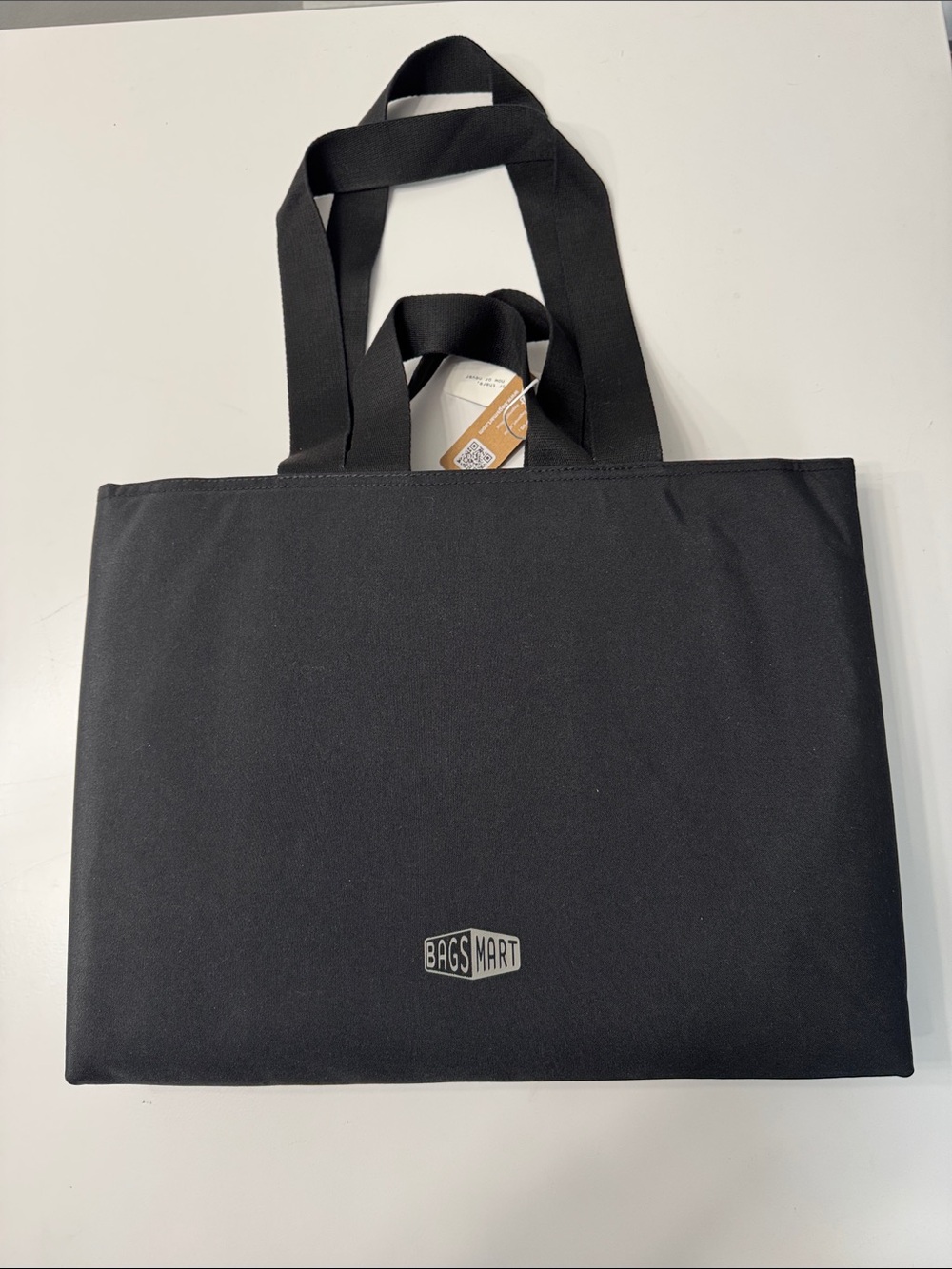 Bags Mart Black Women's Tote Bag with Wide Shoulder Straps